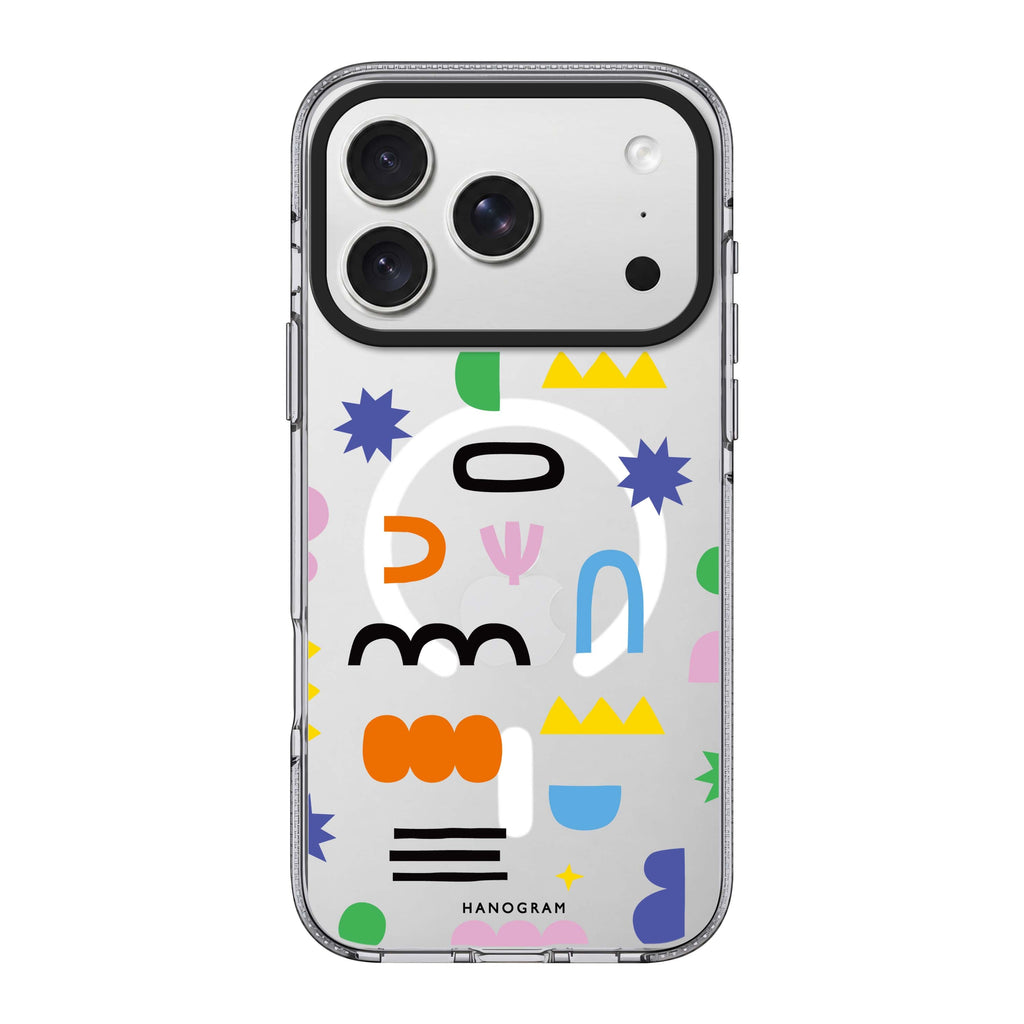 Abstract Doodles Pattern Ultra Clear Case