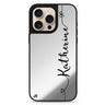 Think Different personalized name art-inspired design iPhone 16/15/14 Pro Max & Pro mirror case