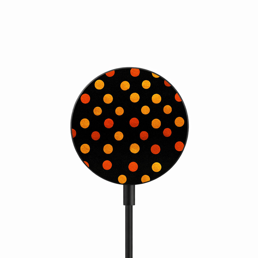 Autumn Dot Glow 25W Qi2.2 magnetic wireless charger front view
