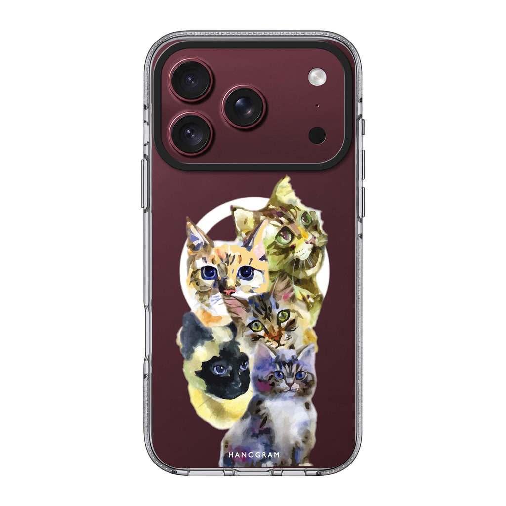 Watercolour Cat Ultra Clear Case