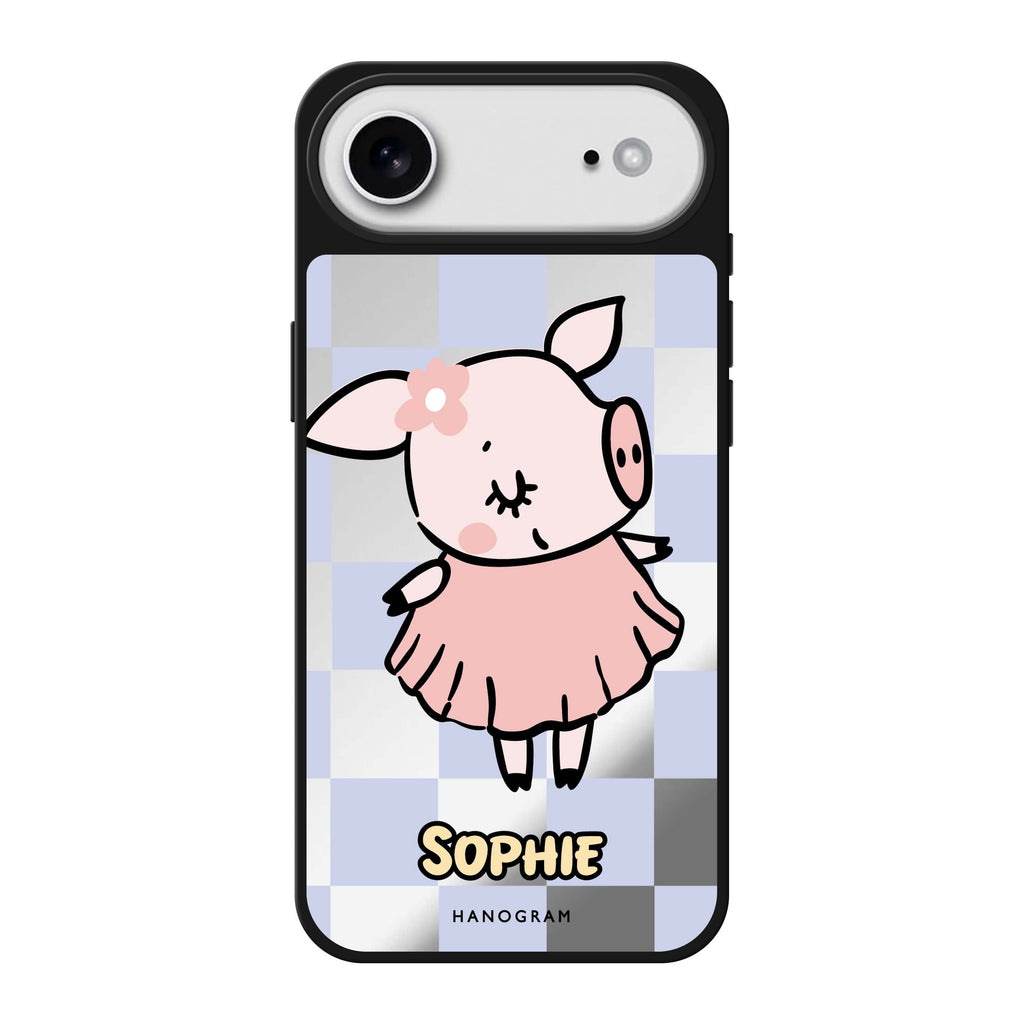Pretty Pig 鏡面手機殼