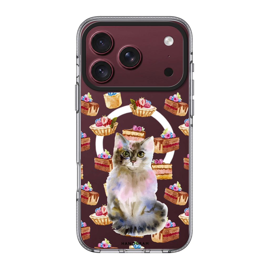 Watercolour Cat Ultra Clear Case