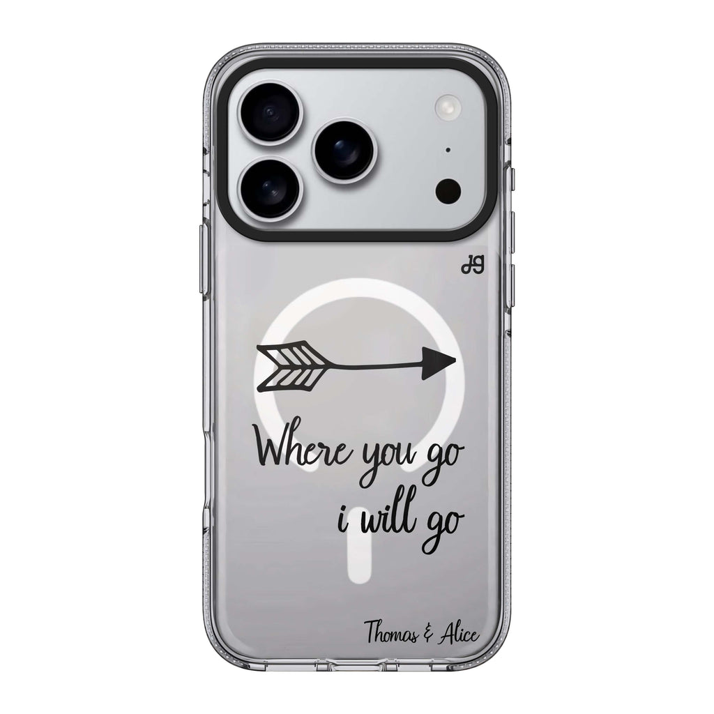Always be true love with passion I personalized name heart romantic Valentine iPhone 17 Pro Max ultra clear case