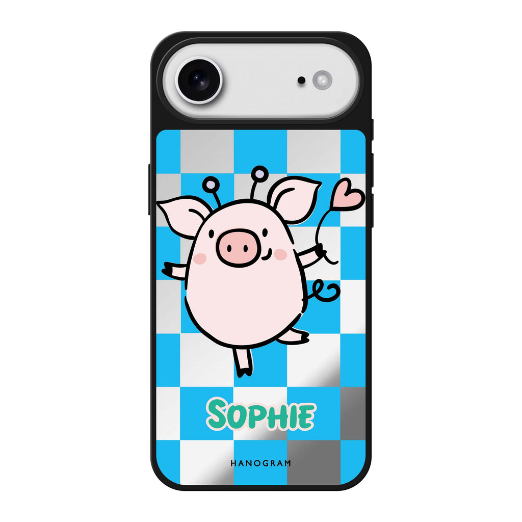 Happy Pig 鏡面手機殼