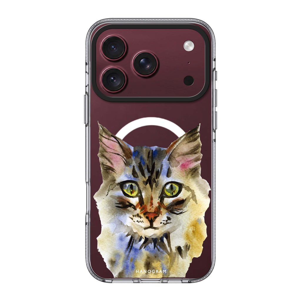 Watercolour Cat Ultra Clear Case
