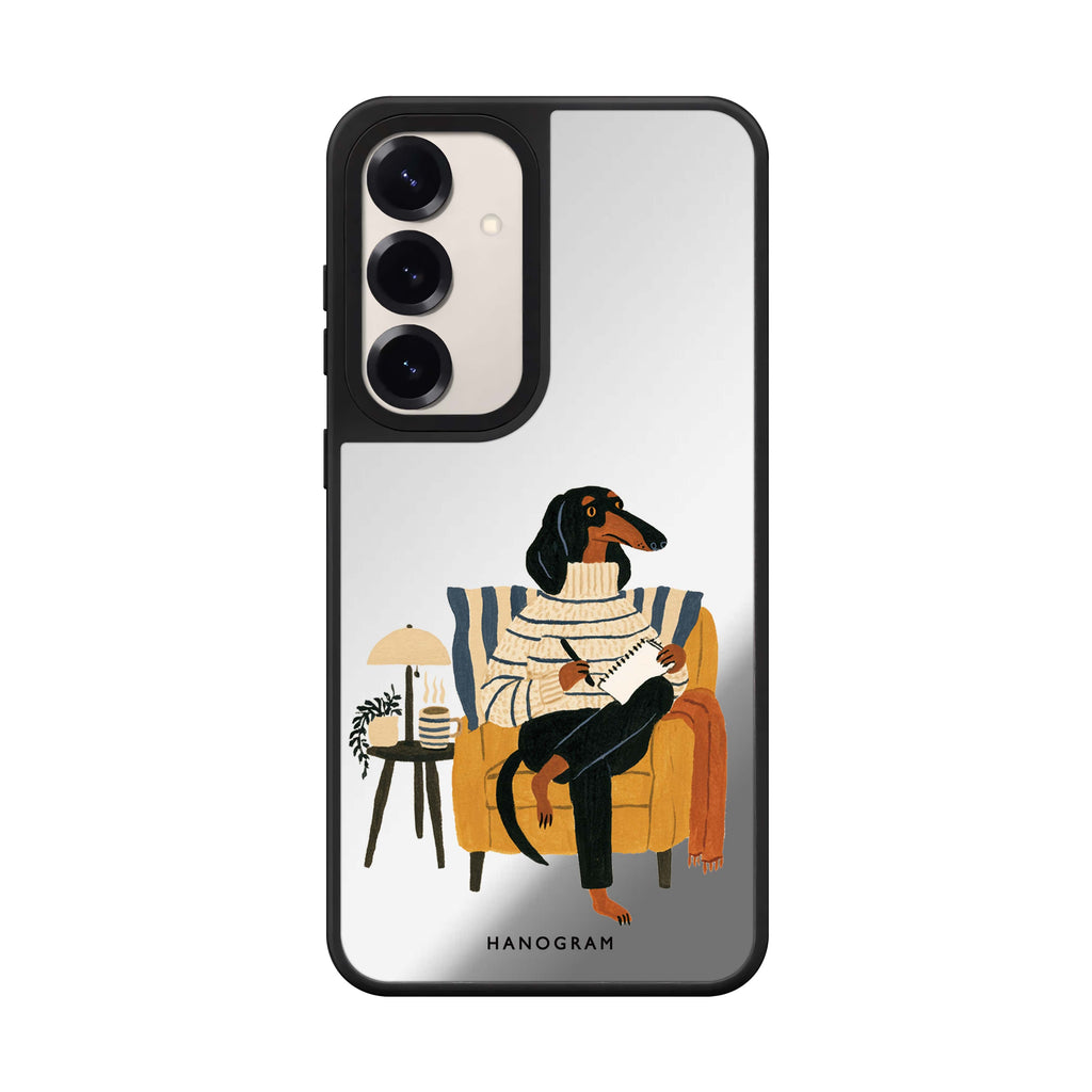 The Dachshund's Journal Samsung Galaxy Mirror Case - product image 1