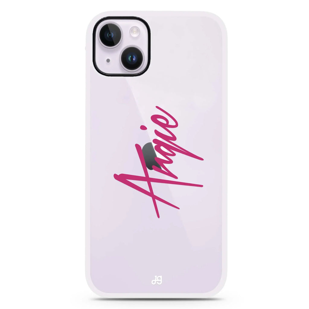 My Love Handwritten iPhone 15 Plus Impact Guard Bumper Case