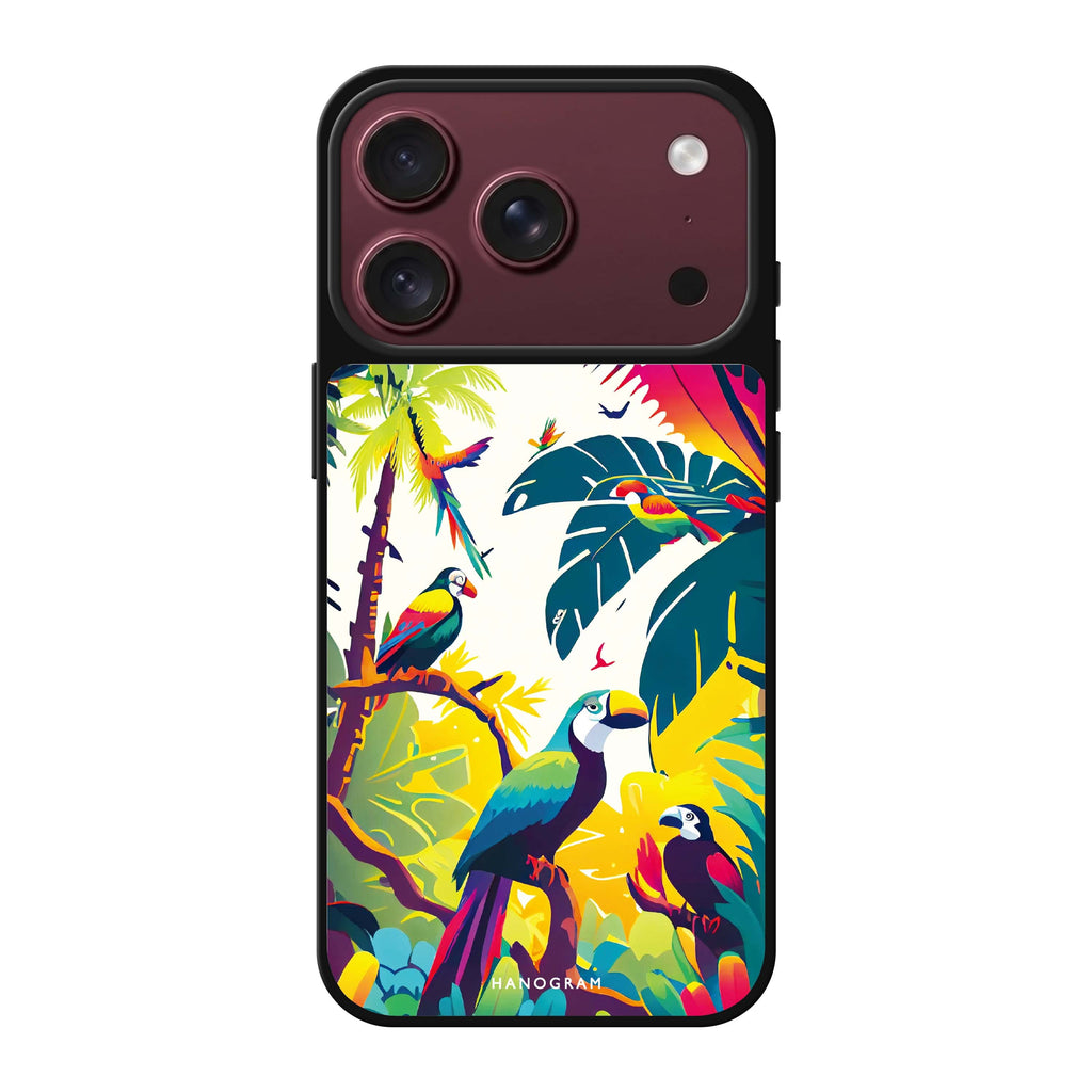 Tropical birds #1 summer bird animal iPhone 18 Pro Max mirror case