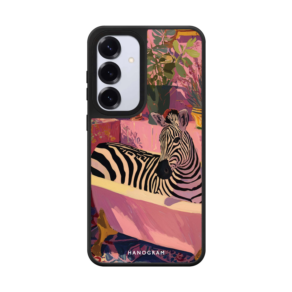 Zebra Bath Mirror Case