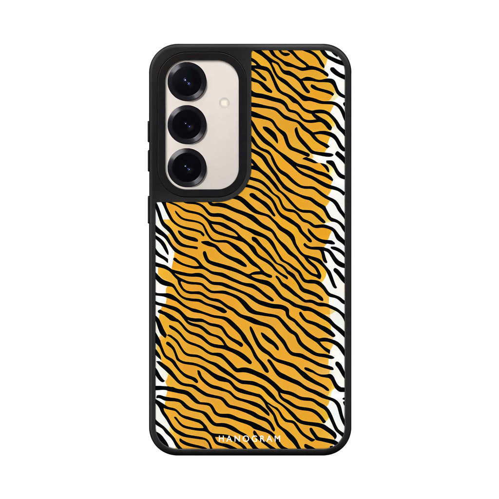 Leopard Print Style 1 Samsung Galaxy mirror case front view