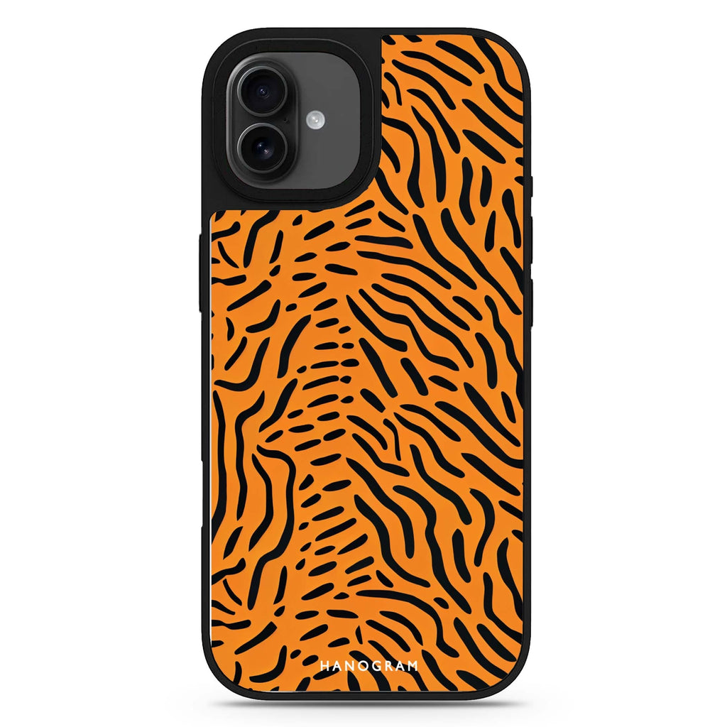 Leopard print design 2 iPhone 17 mirror case