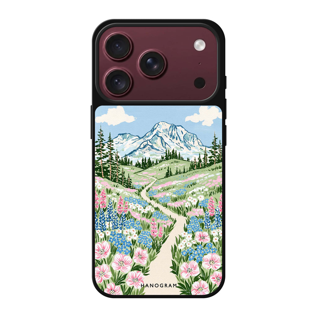 Wildflowers to the Summit iPhone 18 Pro Max Mirror Case - design view 1