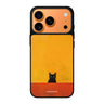 Minimalist Meow cat animal cute iPhone 17 Pro Max mirror case