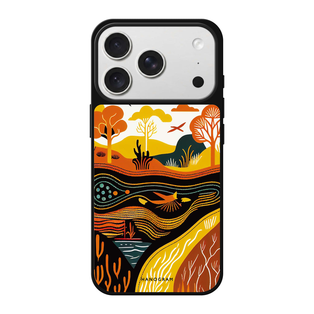Abstract painting abstract iPhone 18 Pro Max mirror case