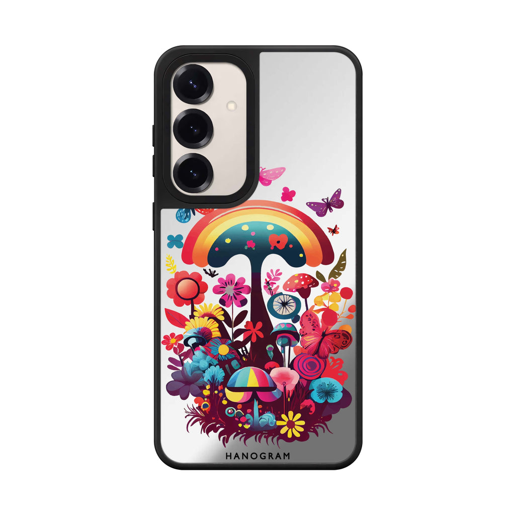 Magic Garden Samsung Galaxy mirror case front view