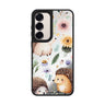 Hedgehog Floral Samsung Galaxy mirror case front view