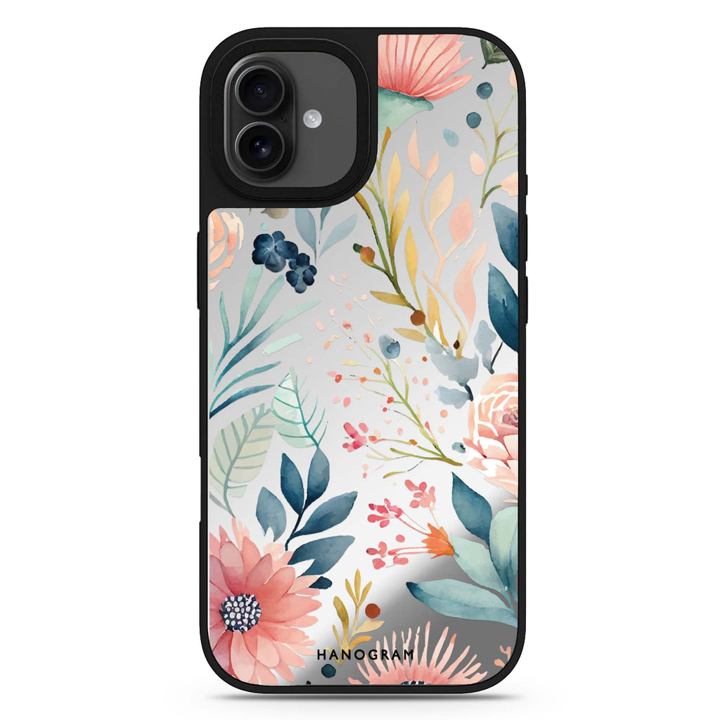 Floral Pattern design 3 iPhone 17 mirror case