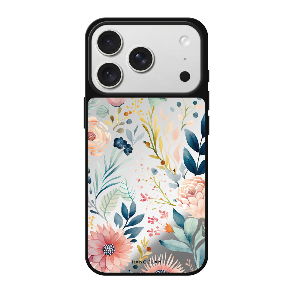 Floral Pattern #3 spring flower floral pattern iPhone 18 Pro Max mirror case