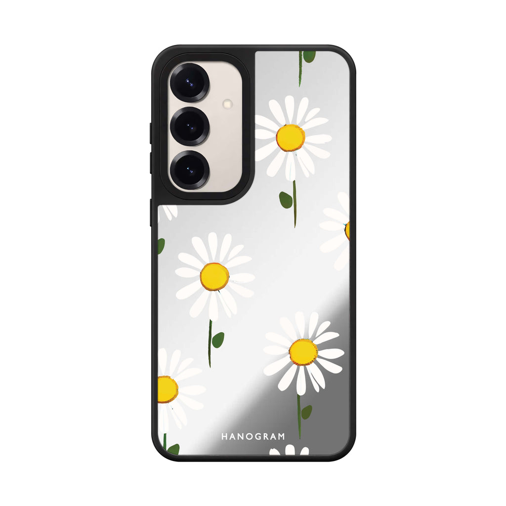 Little Flowers Samsung Galaxy mirror case front view