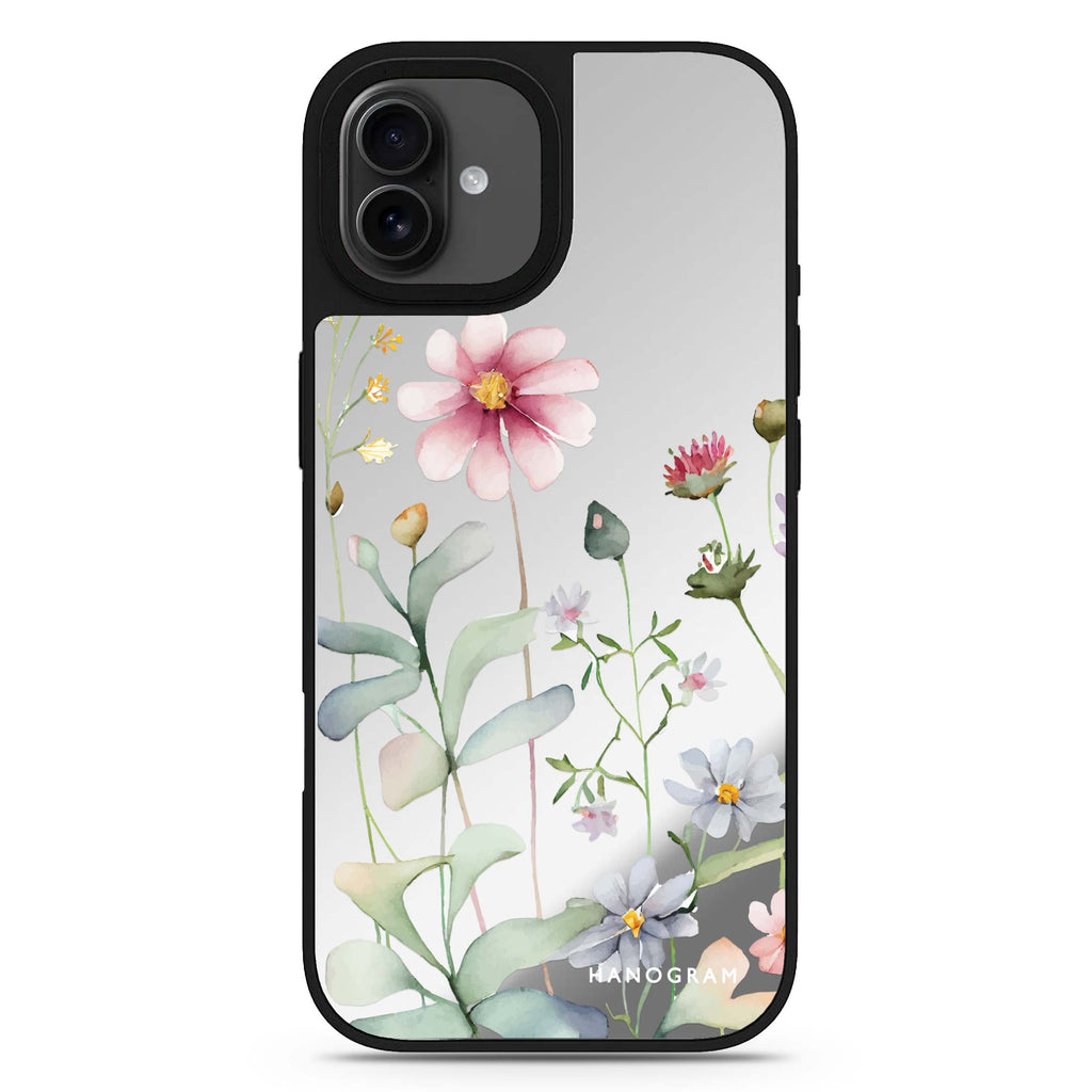 Floral design 6 iPhone 17 mirror case