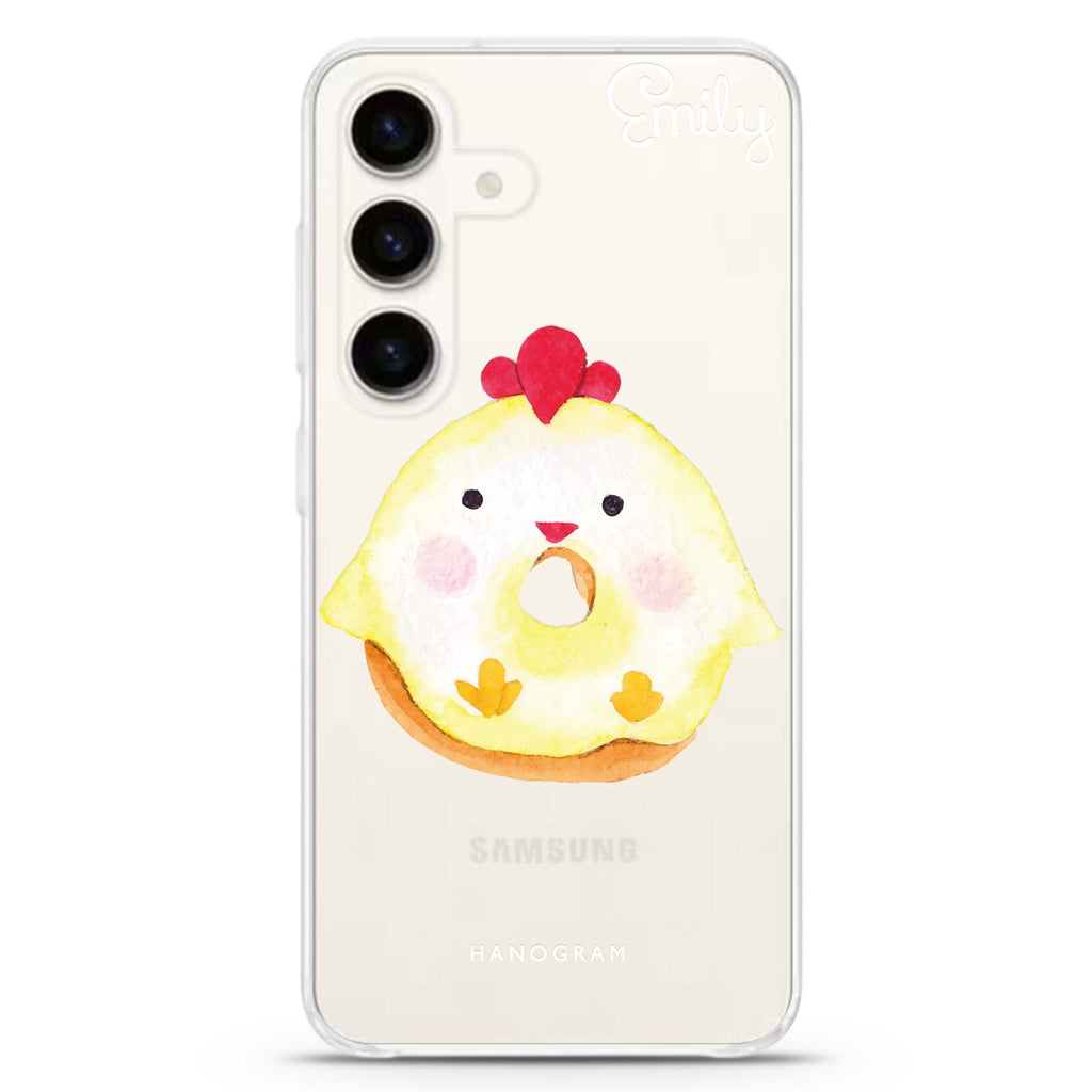 Sweet donut chick Samsung Galaxy Ultra Clear Case