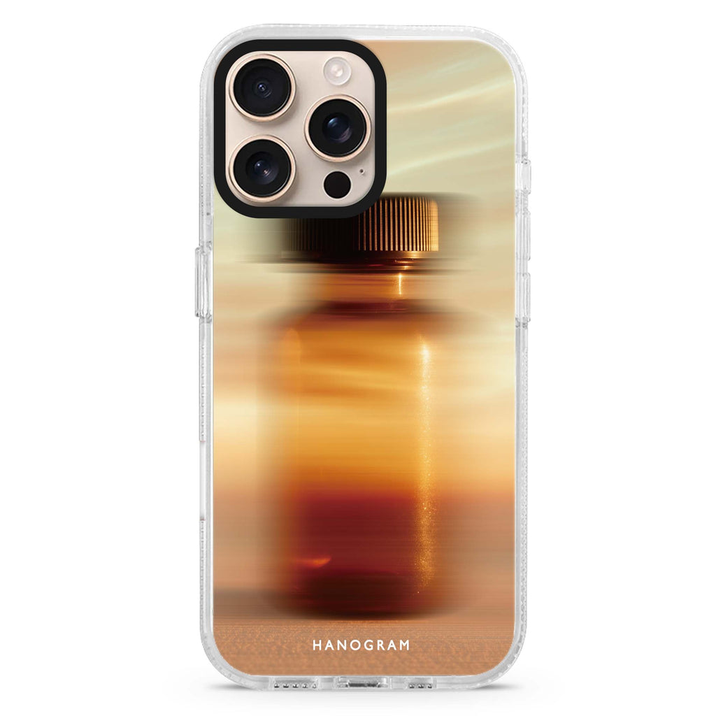Golden Blur Magsafe Compatible Ultra Clear Case