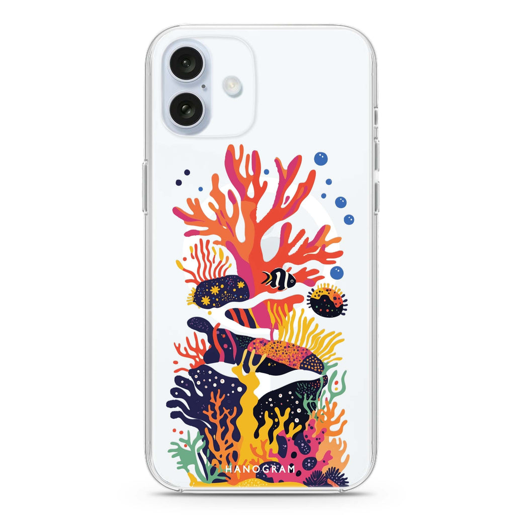 Groovy Reef MagSafe Compatible Ultra Clear Case