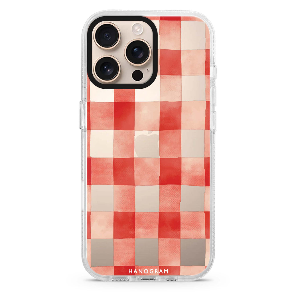 Cherry Checks iPhone Ultra Clear Case