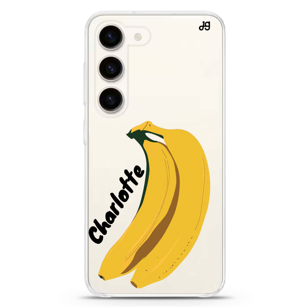 Banana Breeze Ultra Clear Case for Galaxy S23
