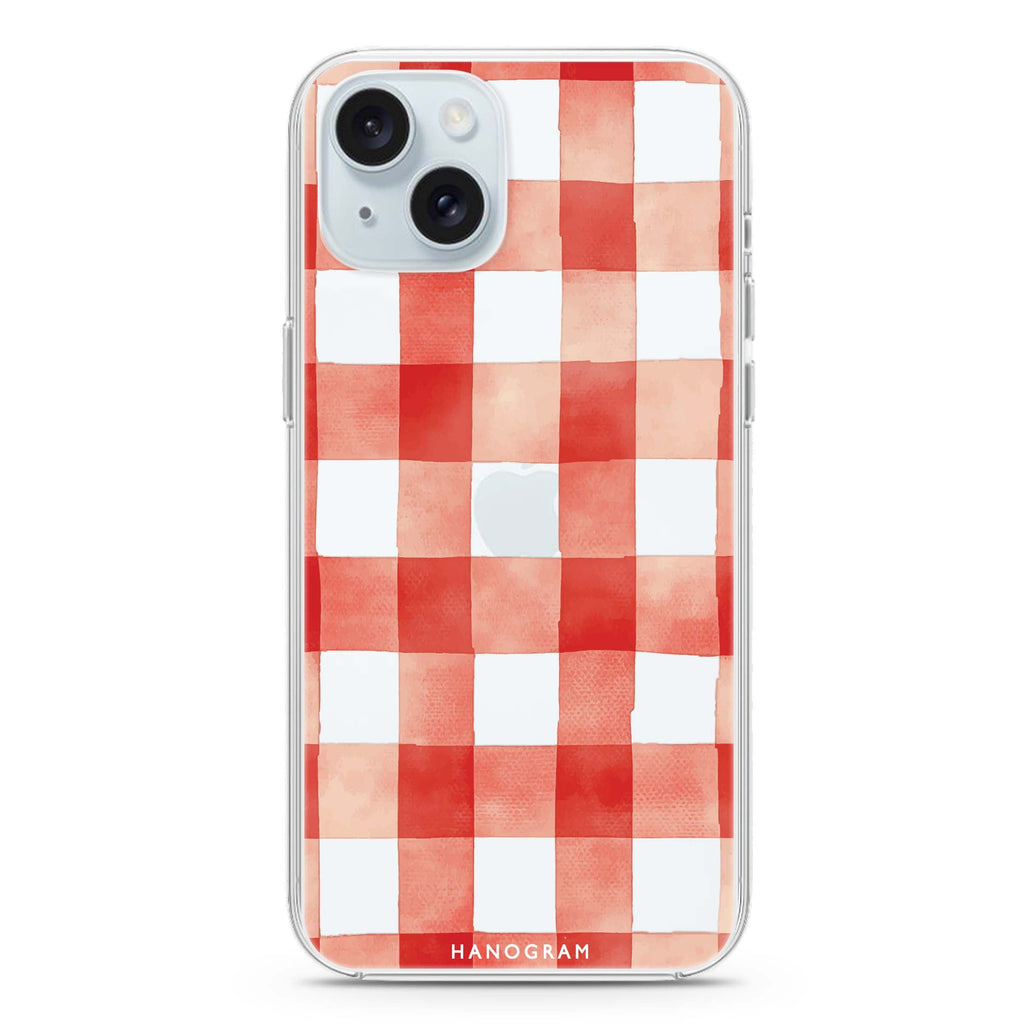 Cherry Checks iPhone Ultra Clear Case