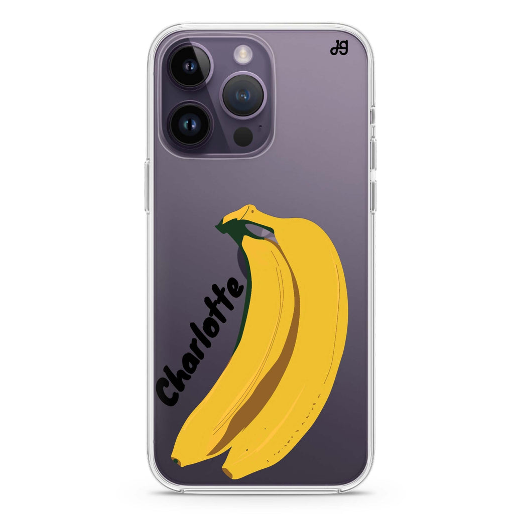 Banana Breeze iPhone 14 Pro Ultra Clear Case