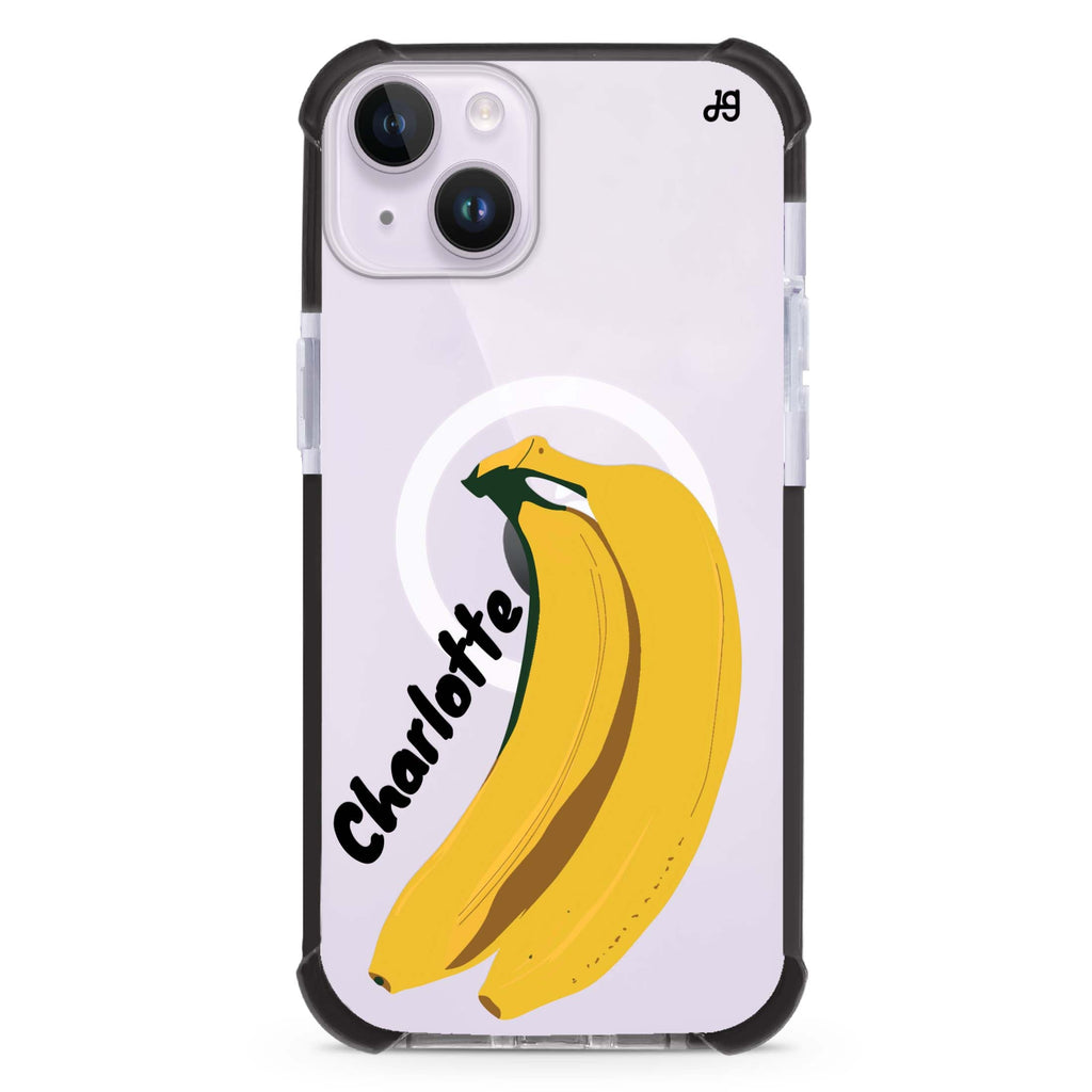 Banana Breeze iPhone 15 Plus MagSafe Compatible Ultra Shockproof Case