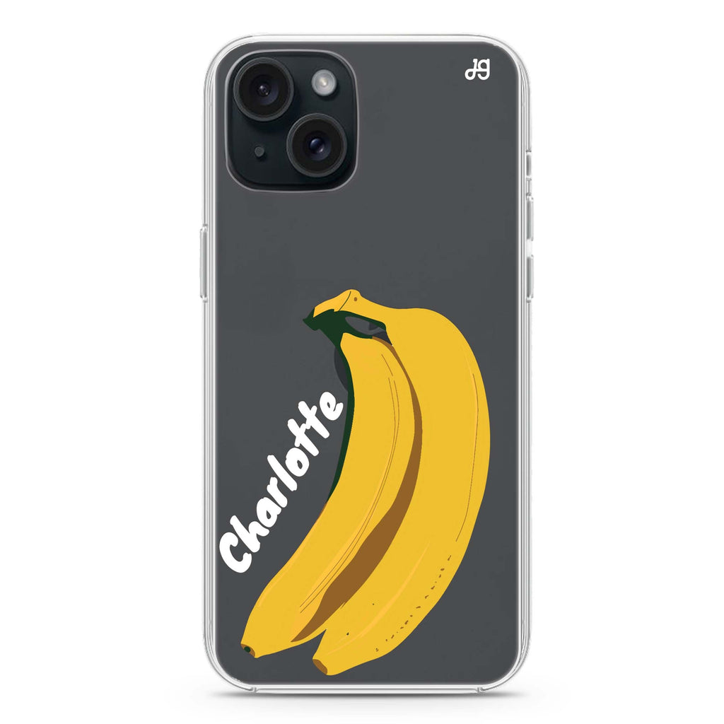 Banana Breeze iPhone 15 Plus Ultra Clear Case