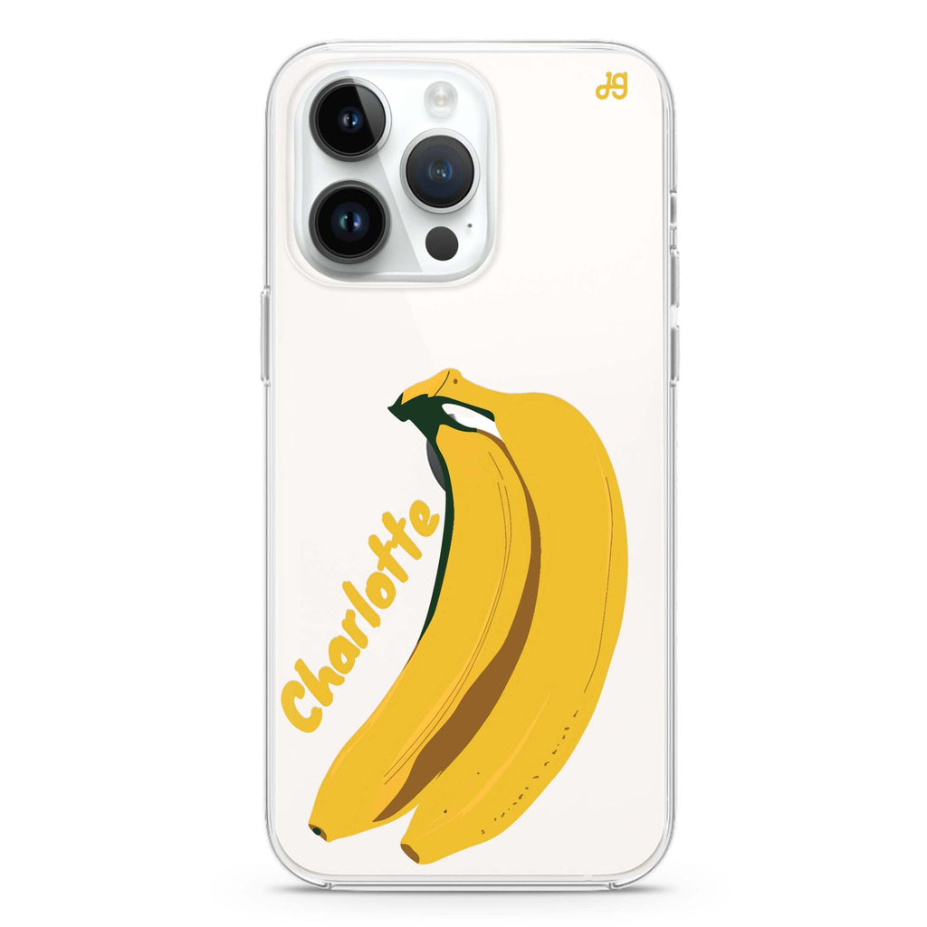 Banana Breeze iPhone 14 Pro Max Ultra Clear Case