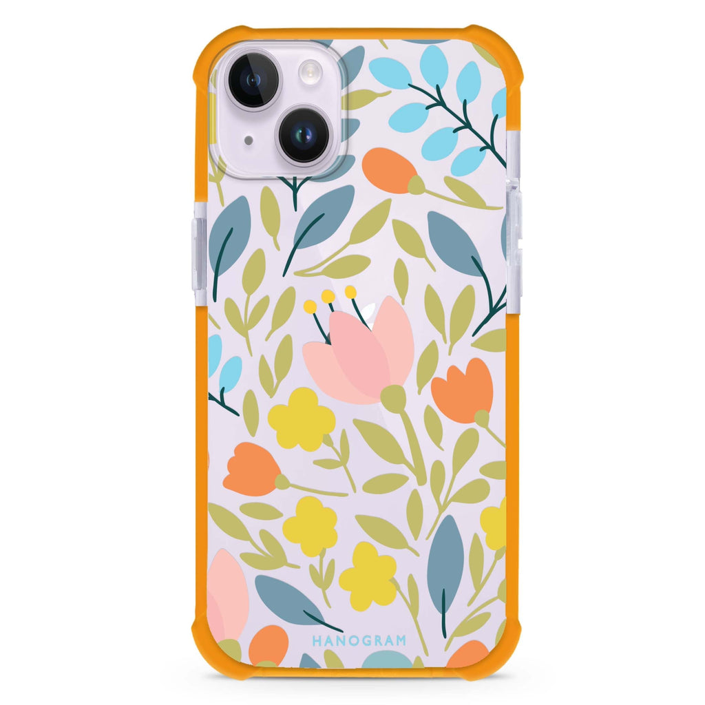 Floral iPhone 15 Plus Ultra Shockproof Case