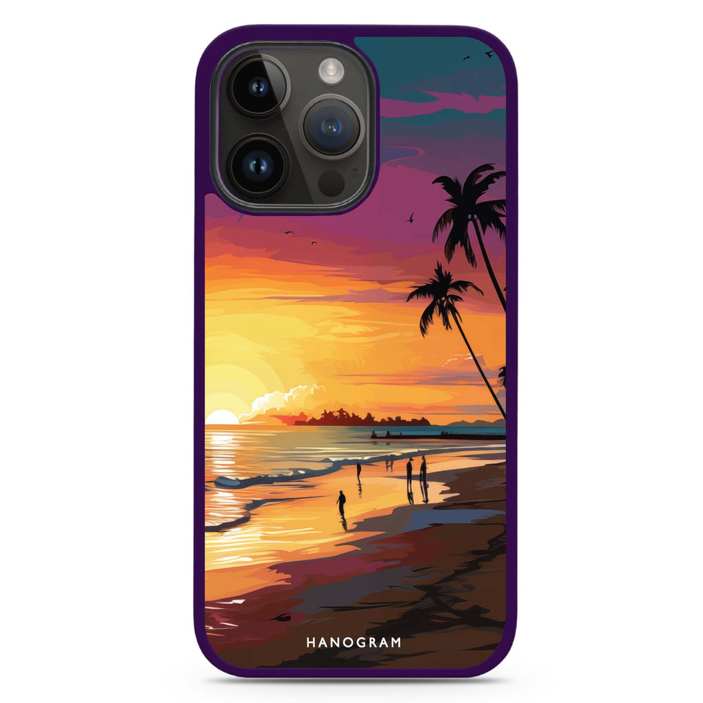 Sunset Glow Impact Guard Bumper Case