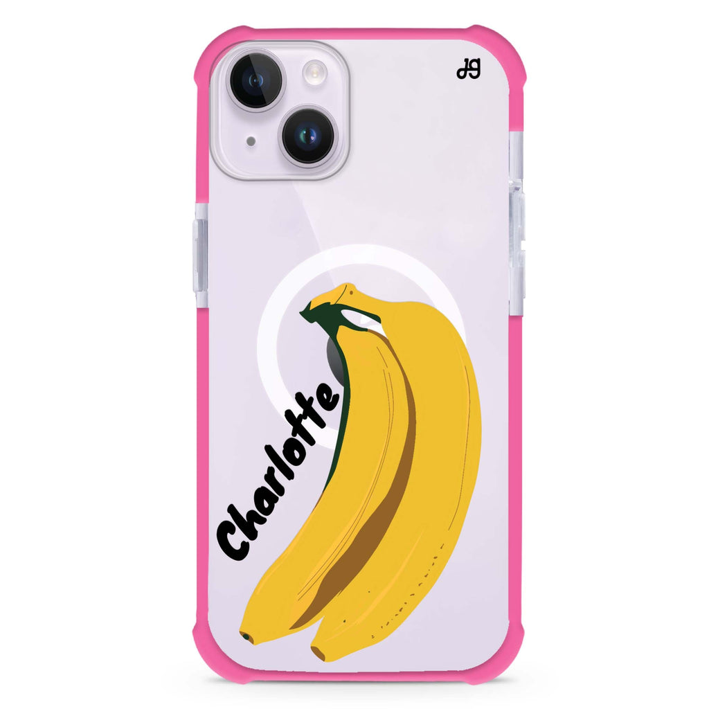 Banana Breeze iPhone 14 MagSafe Compatible Ultra Shockproof Case