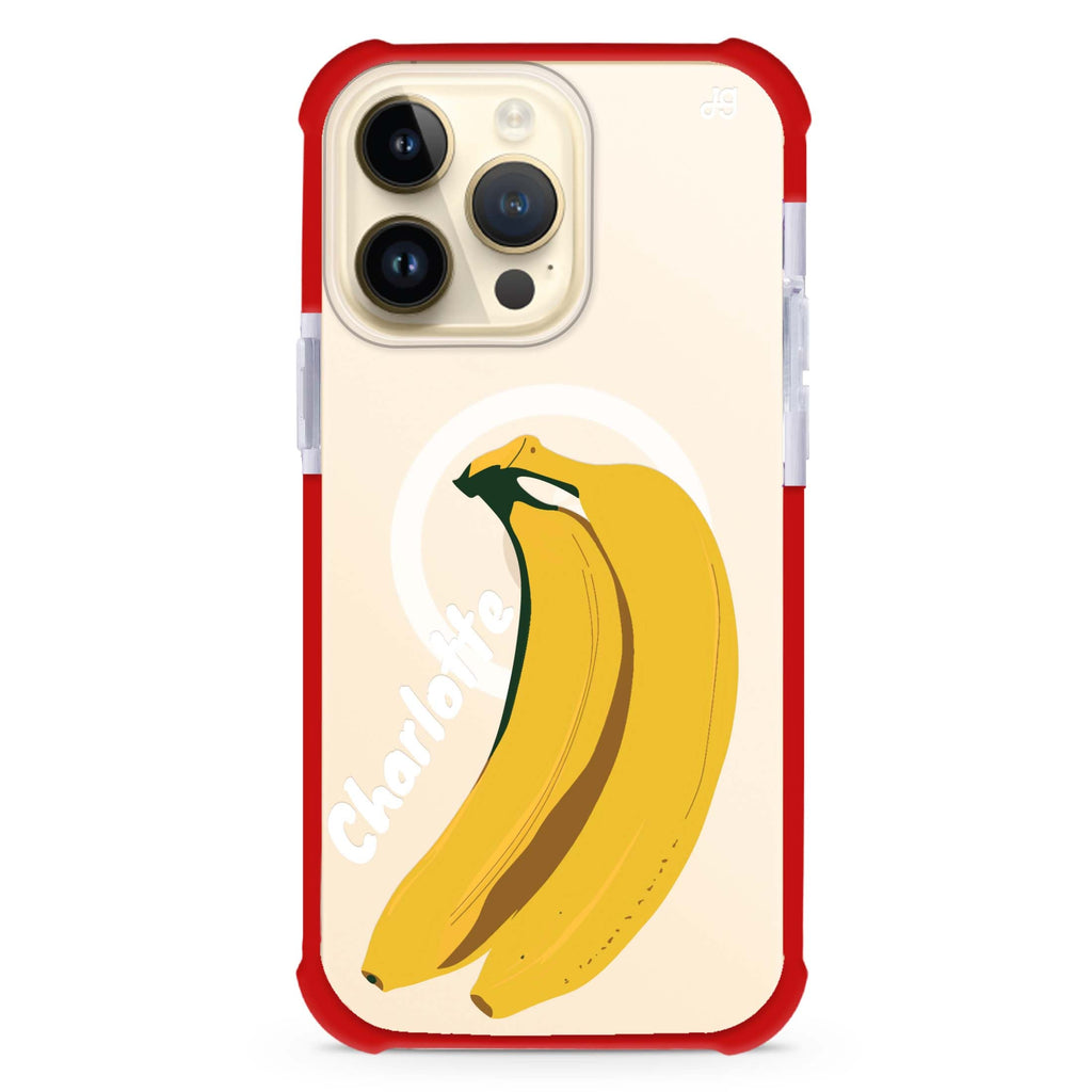 Banana Breeze iPhone 14 Pro Max MagSafe Compatible Ultra Shockproof Case