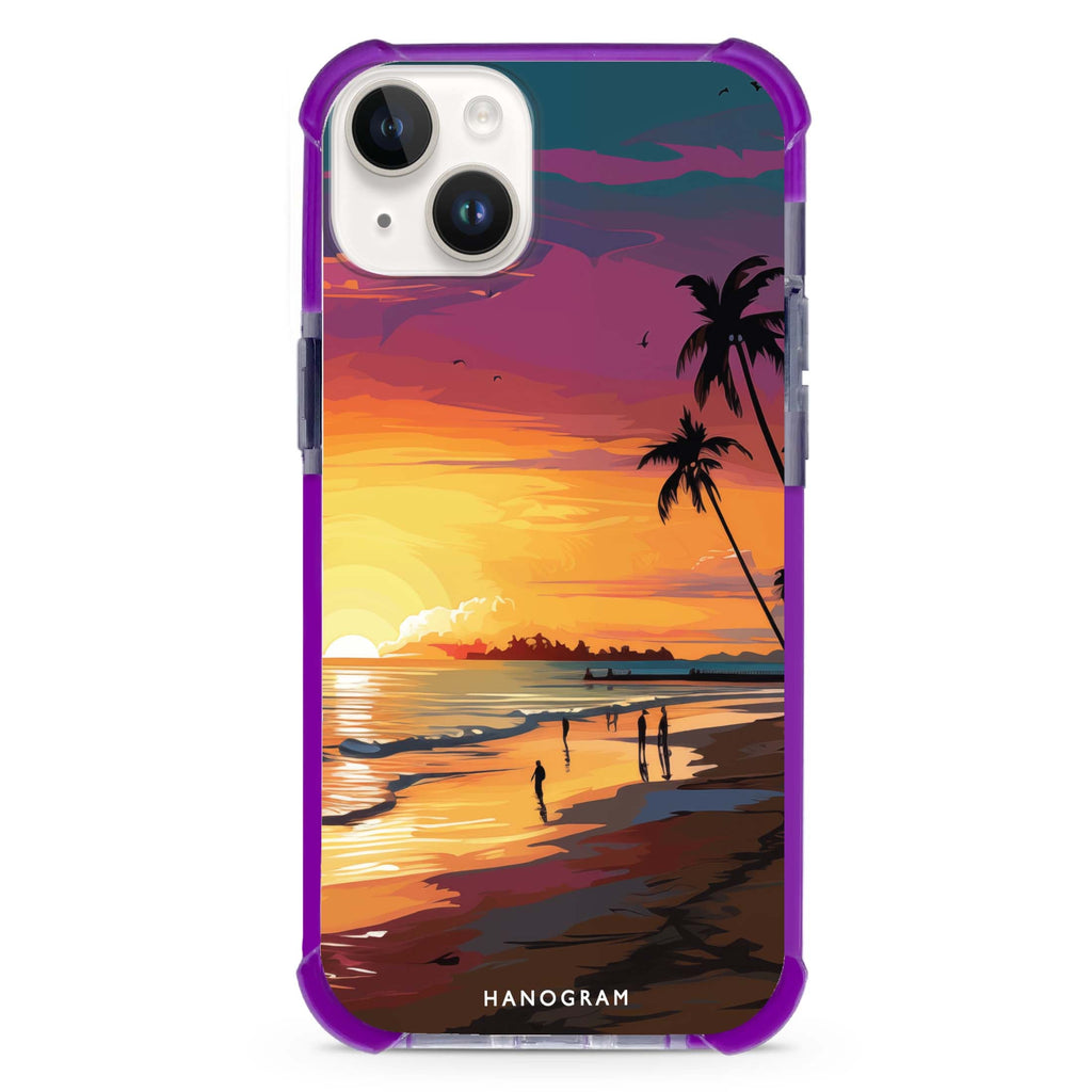 Sunset Glow iPhone 15 Plus Ultra Shockproof Case