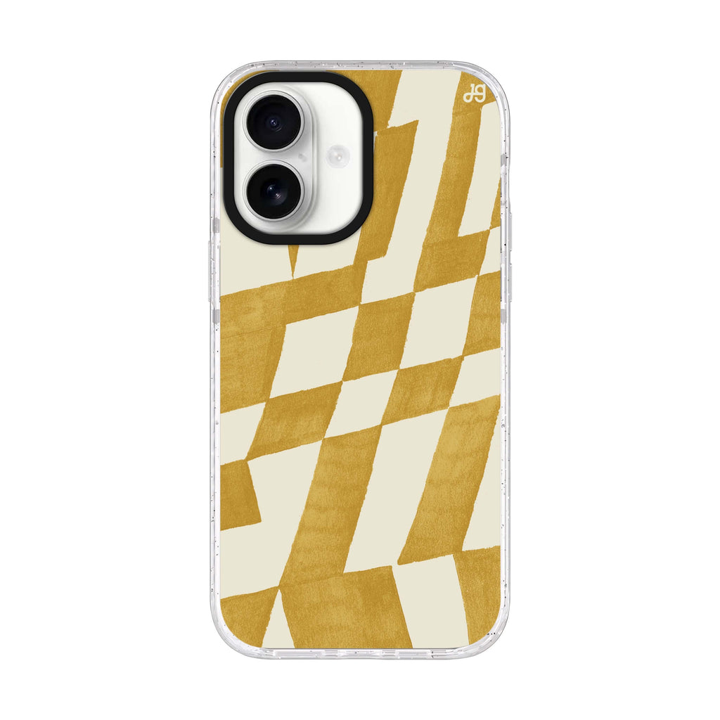 Abstract Paint Pattern Style 1 iPhone 17 ultra clear MagSafe case, front product view