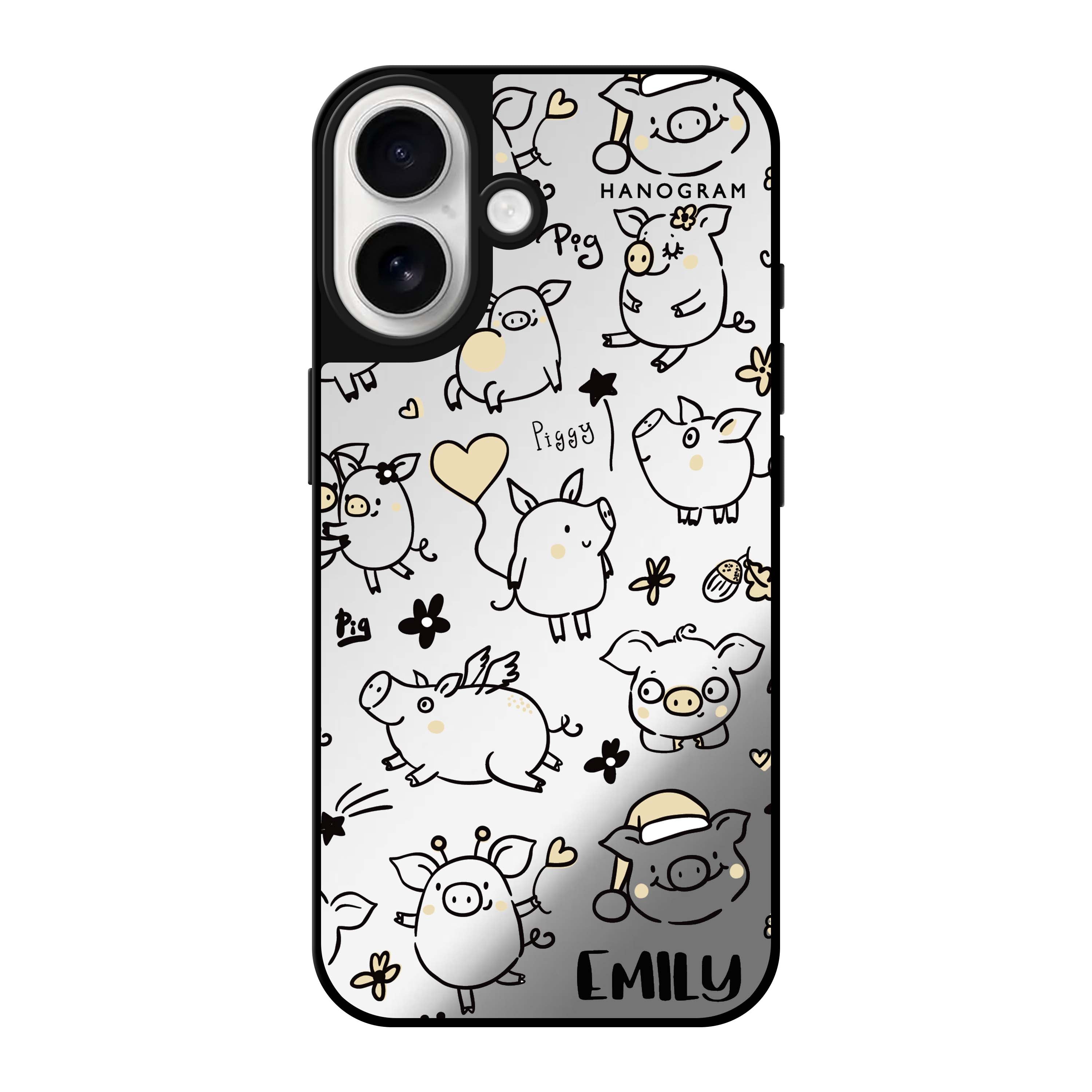 Trendy Abstract III iPhone 15 Pro Max Impact Guard Bumper Case