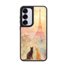 Paris Dream Cats Samsung Galaxy mirror case front view