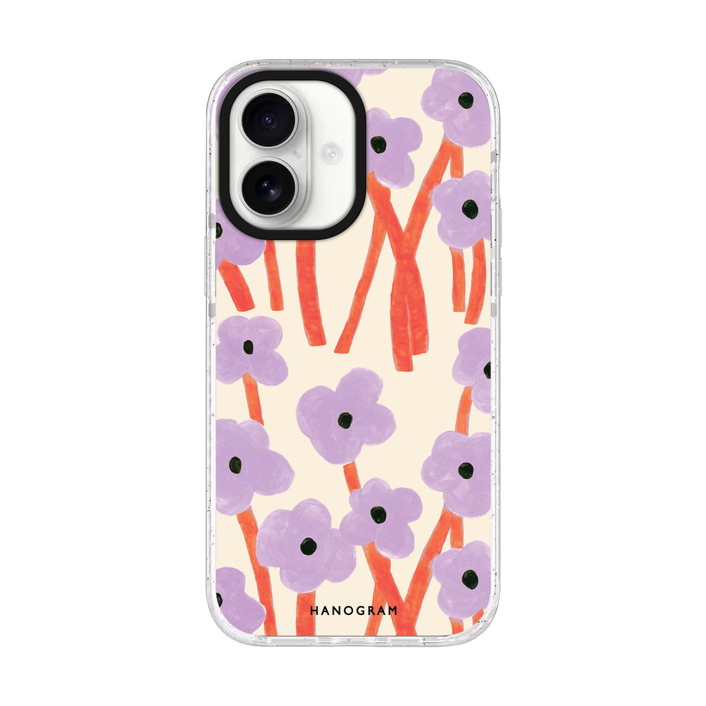 Floral Style 1 iPhone 17 ultra clear MagSafe case, front product view