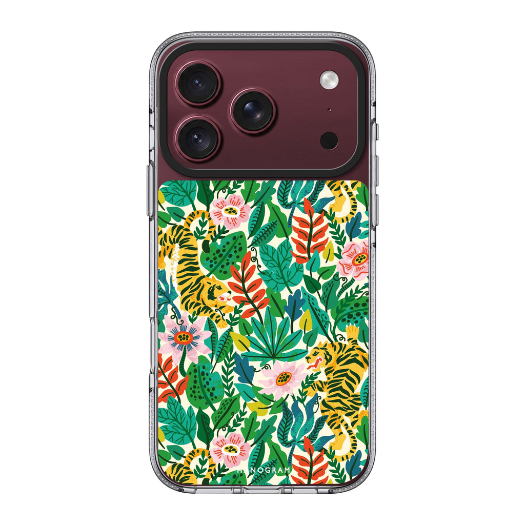 Tiger & Floral Ultra Clear Case