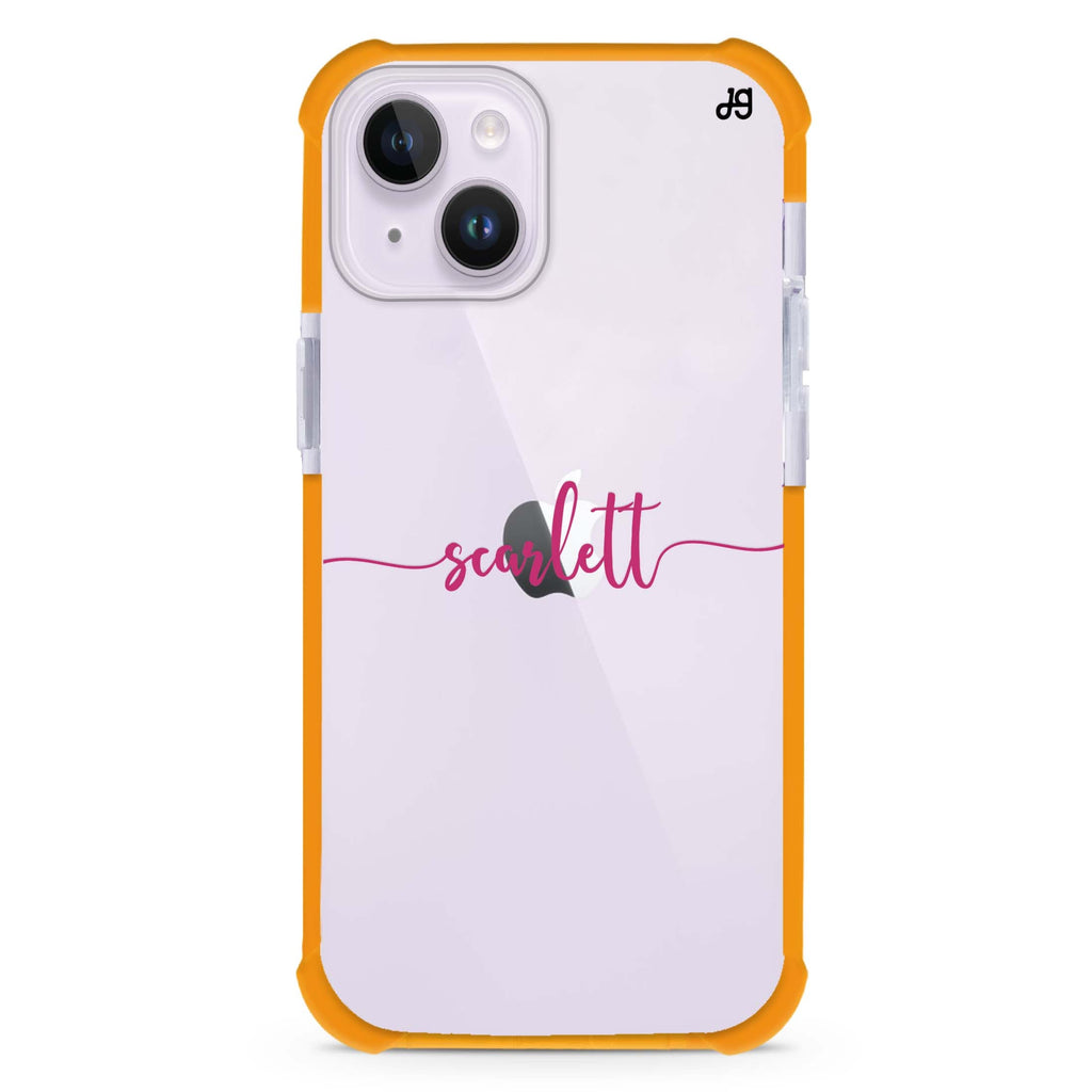 Script Handwritten iPhone 15 Plus Ultra Shockproof Case
