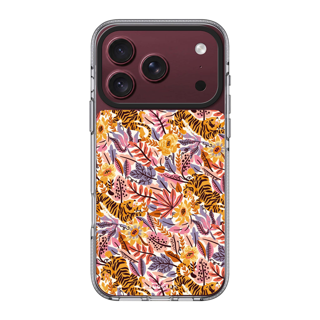 Tiger & Floral Ultra Clear Case