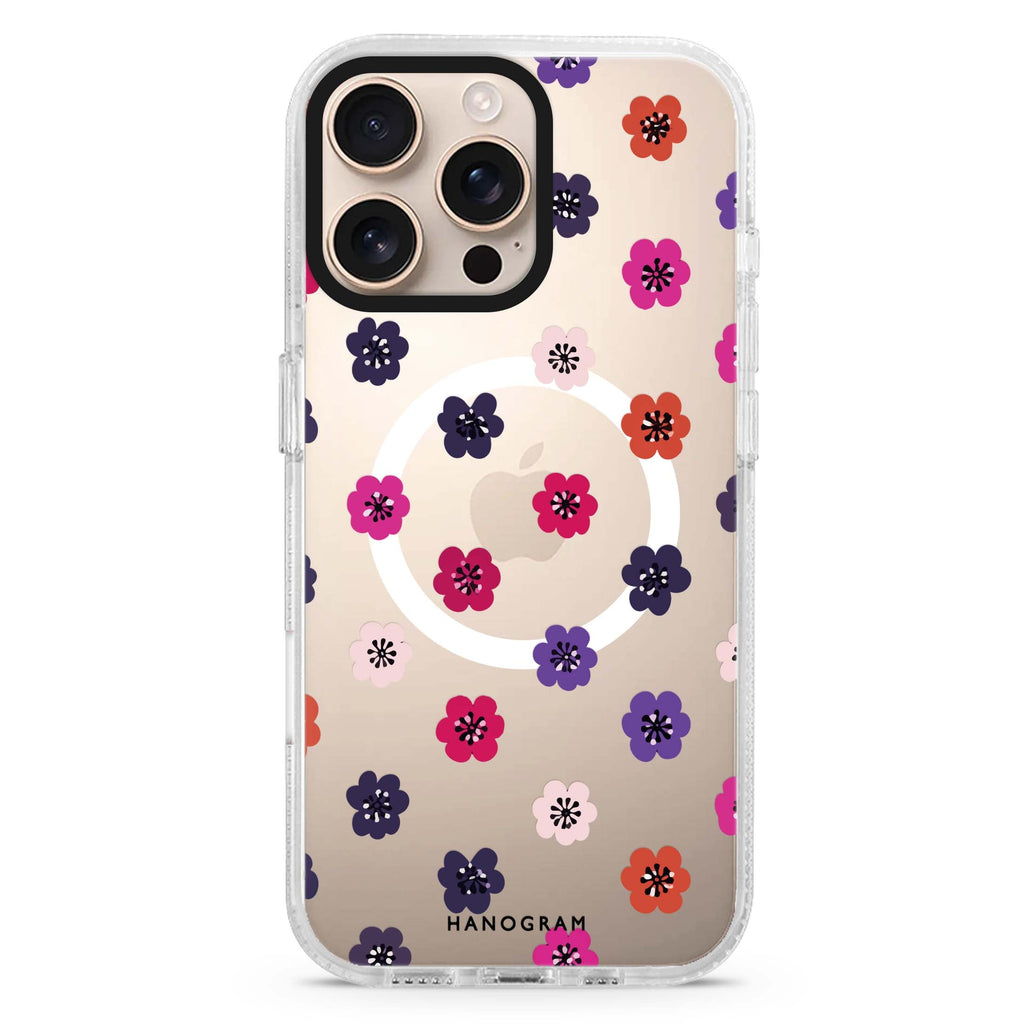 Flower Sprinkle Magsafe Compatible Ultra Clear Case