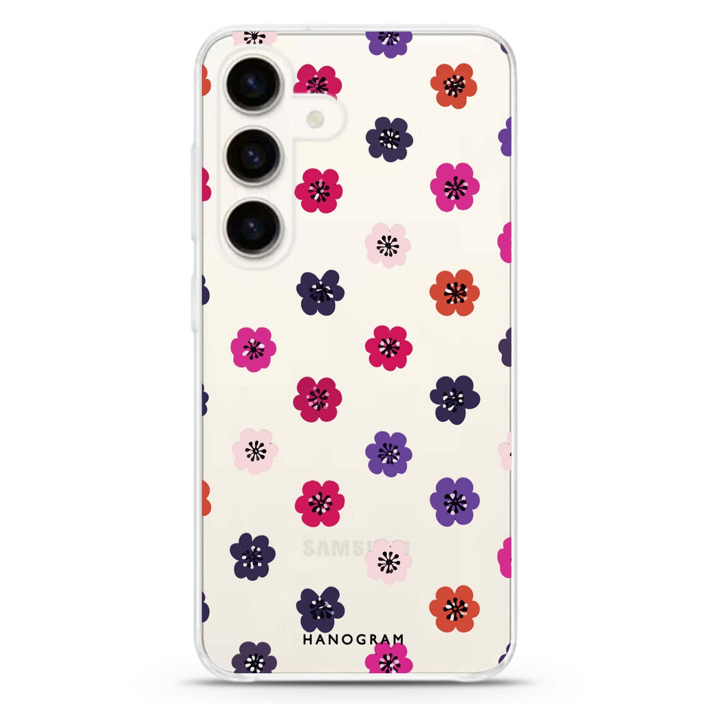 Flower Sprinkle Samsung Galaxy Ultra Clear Case