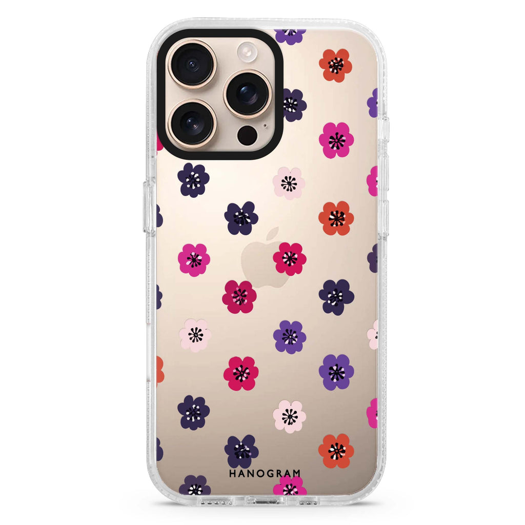 Flower Sprinkle iPhone Ultra Clear Case