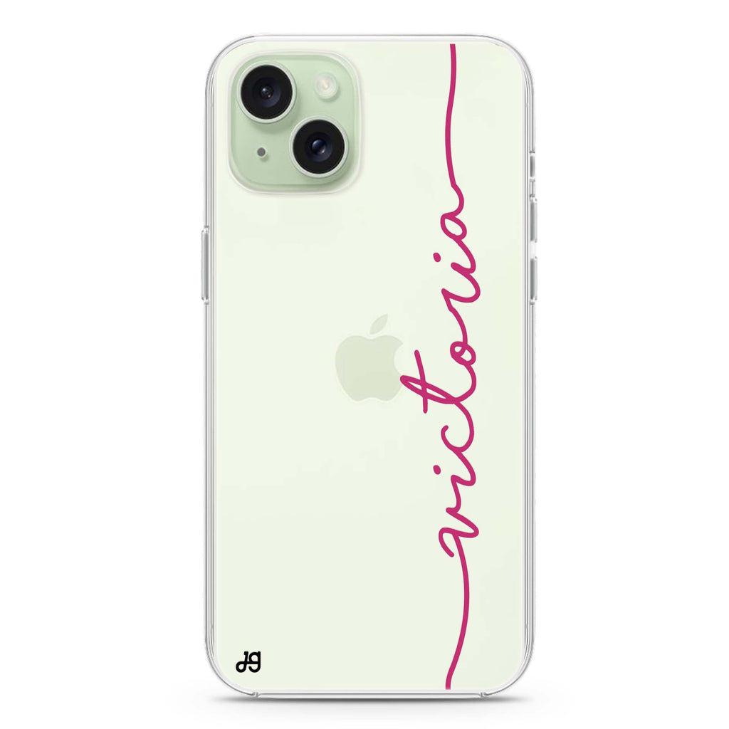 Vertical Handwritten II iPhone Ultra Clear Case